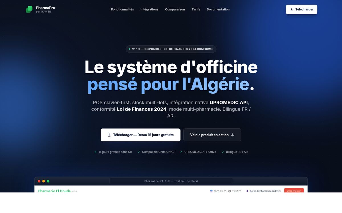 PharmaPro — screenshot
